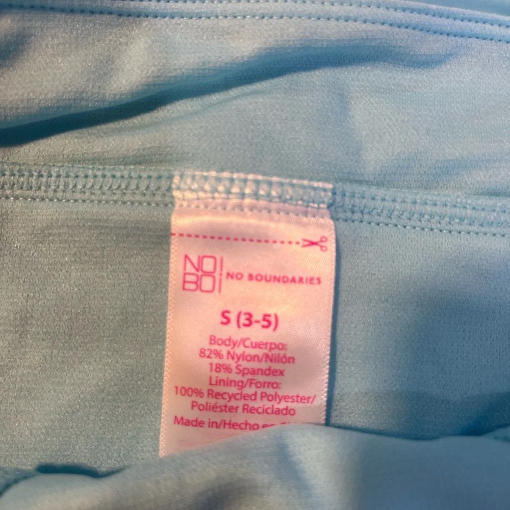 #342 No Boundaries Light Blue and Burgundy Bikini Set. Two for the price of one - Picture 3 of 9